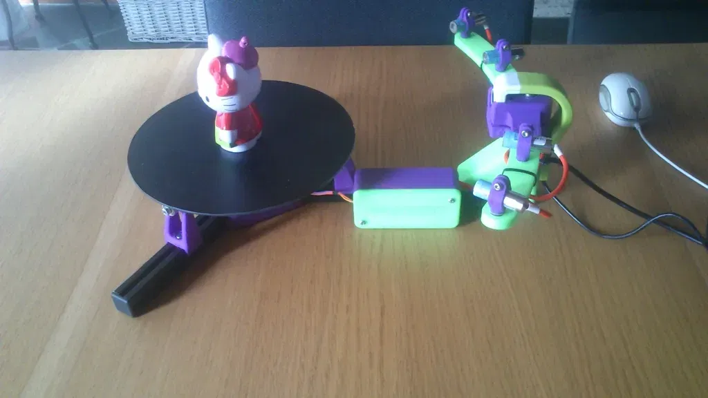 Máy quét laser 3D Sardauscan dưới 30$ với phần mềm/hardware mở - Image 1