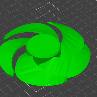 Lưỡi quạt 110mm cho vỏ máy tính 120mm, dày 18mm