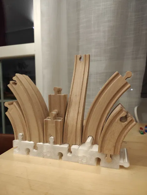 Giá đỡ tổ chức đường ray Brio gọn gàng - Image 5