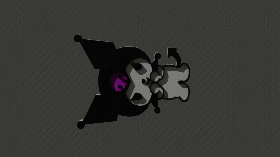 Móc khóa Kuromi từ Sanrio trong thế giới Hello Kitty - Image 3