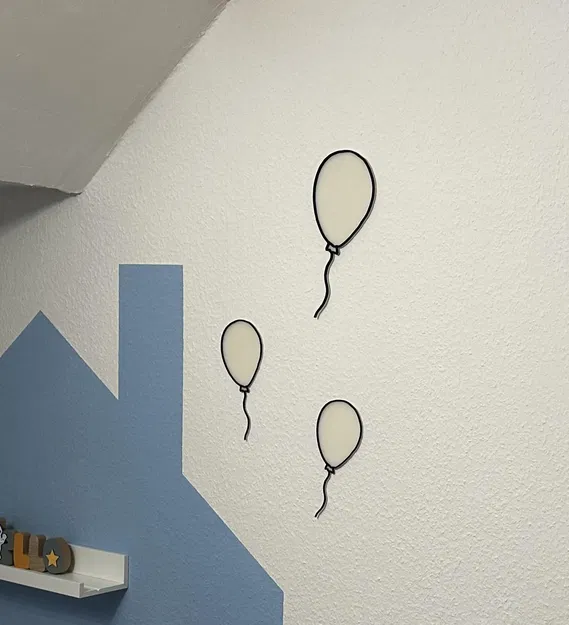 Mô hình bóng bay phát sáng trang trí phòng trẻ em - Image 1