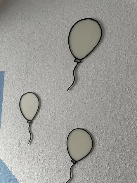 Mô hình bóng bay phát sáng trang trí phòng trẻ em - Image 2