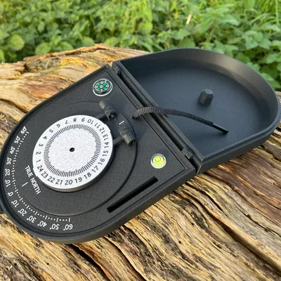 Đồng hồ mặt trời xích đạo di động dễ dàng sử dụng