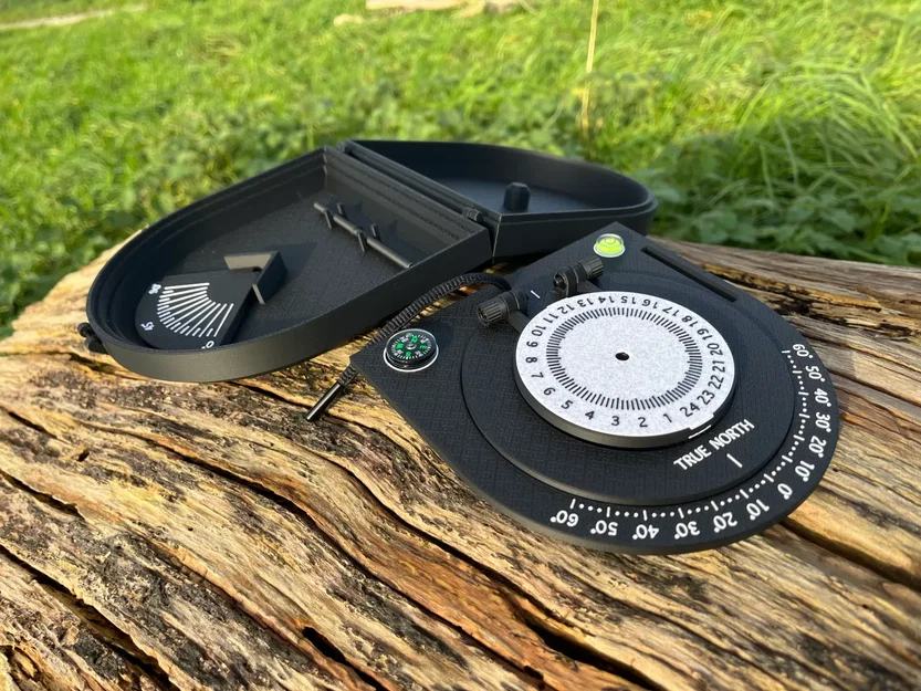 Đồng hồ mặt trời xích đạo di động dễ dàng sử dụng - Image 3