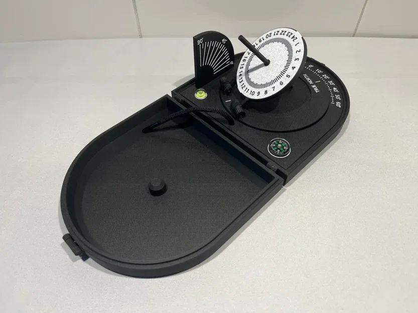 Đồng hồ mặt trời xích đạo di động dễ dàng sử dụng - Image 6