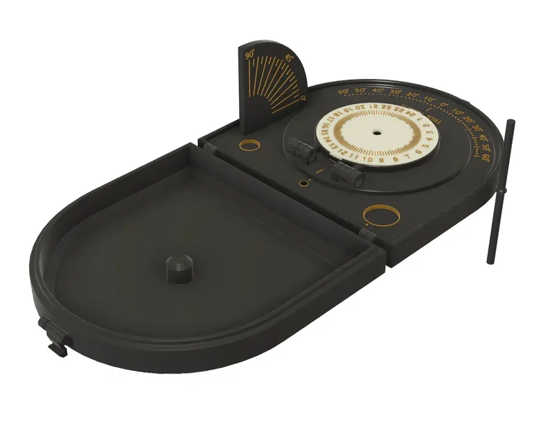 Đồng hồ mặt trời xích đạo di động dễ dàng sử dụng - Image 7