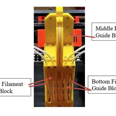 Bộ đệm in tháp cho Prusa Mk4/MMU3 và Mk3S/MMU2S
