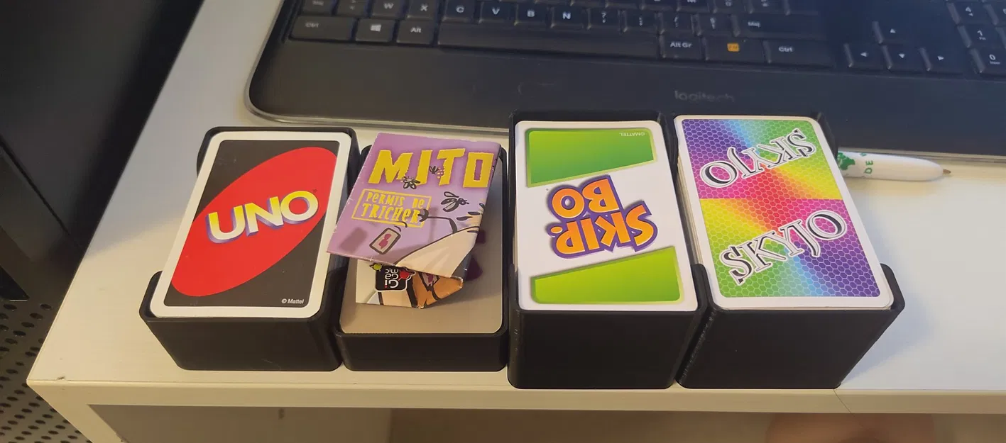 Bộ trò chơi đa thẻ - Hộp + Nắp: Uno, SkipBo, Mito, Skyjo, SkyjoAction - Image 2