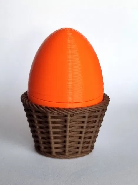 Giá đỡ trứng đan lát trang trí cho mùa xuân và lễ Phục sinh - Image 2