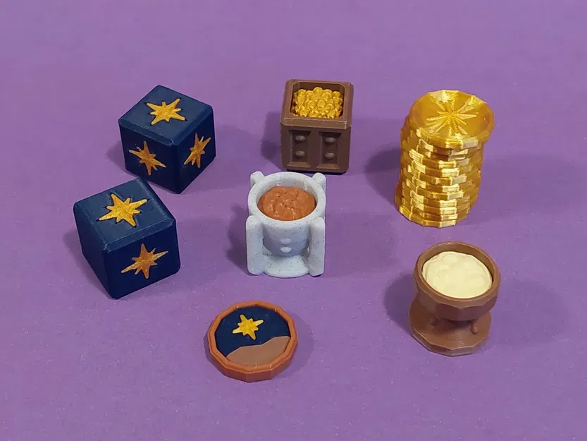 Trò chơi xúc xắc Quà tặng của các nhà thông thái - Bộ hoàn c... - Image 2