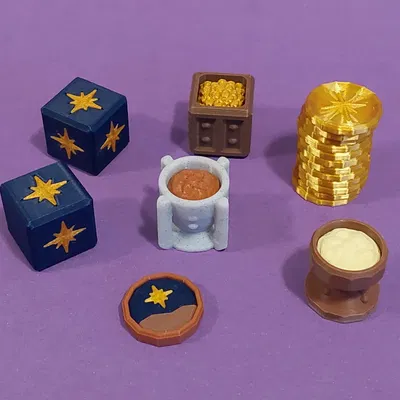 Trò chơi xúc xắc Quà tặng của các nhà thông thái - Bộ hoàn c...