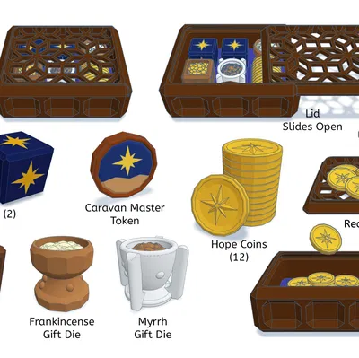 Trò chơi xúc xắc Quà tặng của các nhà thông thái - Bộ hoàn c...