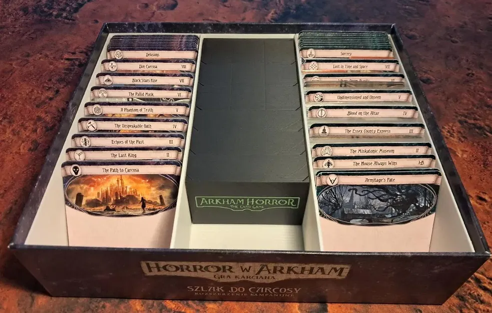 Giá đỡ thẻ bài Arkham Horror LCG cho thẻ đã bọc - Image 1