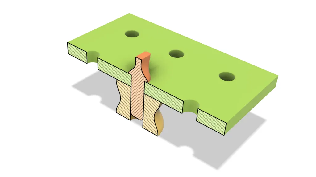 Grommet và spacer lắp đặt cho bảng ghim pegboard - Image 17