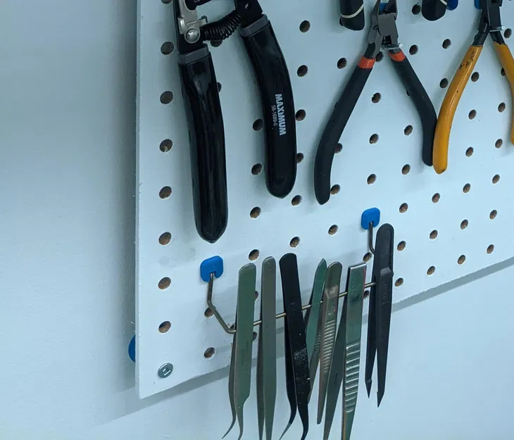 Grommet và spacer lắp đặt cho bảng ghim pegboard - Image 26