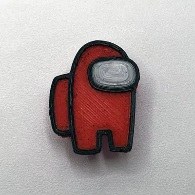 Nhân vật AmongUS Jibbit đa màu sắc cho Crocs