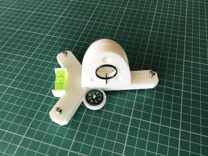 Cải tiến thiết kế cơ sở đồng hồ mặt trời Heliochronometer với mức độ bọt tích hợp và la bàn từ tính - Image 1