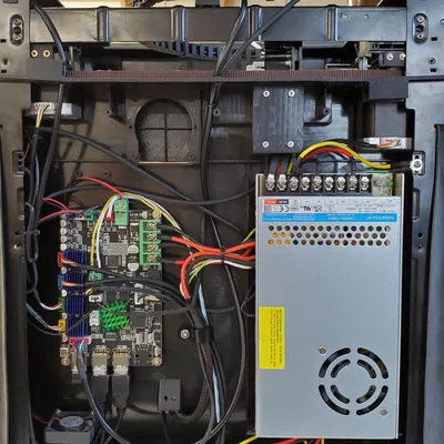 Nắp che cổng xả cho Qidi Q1 Pro