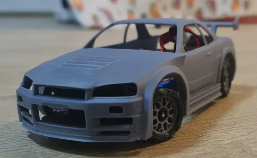 Thân xe Skyline cho mô hình RC tỷ lệ 1:28/24 Wltoys K969/MiniZ - Image 2