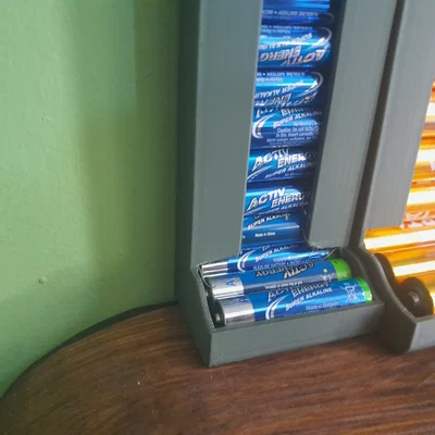 Kệ đựng pin AAA tiện lợi cho gia đình