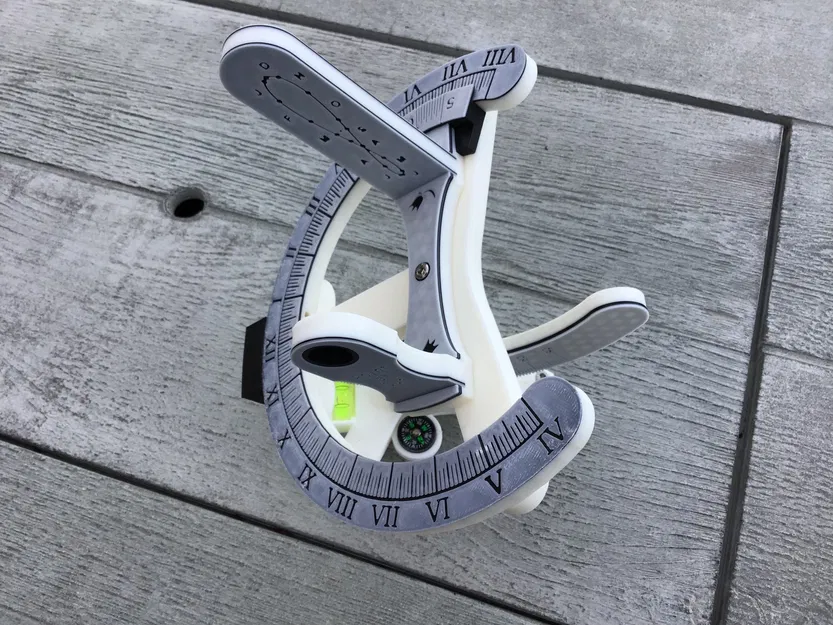 Đồng hồ mặt trời heliochronometer Gard B4003 - Image 3