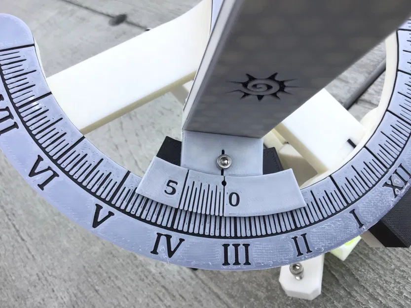 Đồng hồ mặt trời heliochronometer Gard B4003 - Image 6