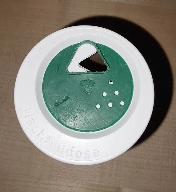 Bình rắc muối với thiết kế phễu cho nắp và hộp hình tam giác - Image 2