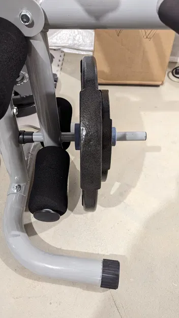 Bộ chuyển đổi cho máy nâng chân với thanh tạ 1" OD - Image 2