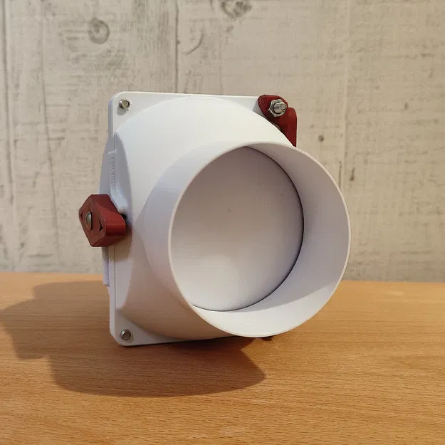 Van bi cắt ngang 63mm cho hệ thống hút bụi trong xưởng - Image 3