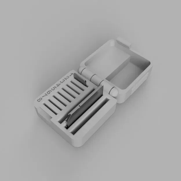 Hộp đựng thẻ nhớ MicroSD và SD 8 ngăn kích thước 4x4x3cm - Image 1