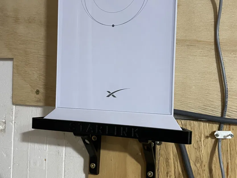 Giá đỡ tường cho modem StarLink - Image 1
