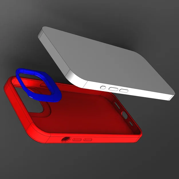 Ốp lưng linh hoạt hai phần cho iPhone 13 - Image 1