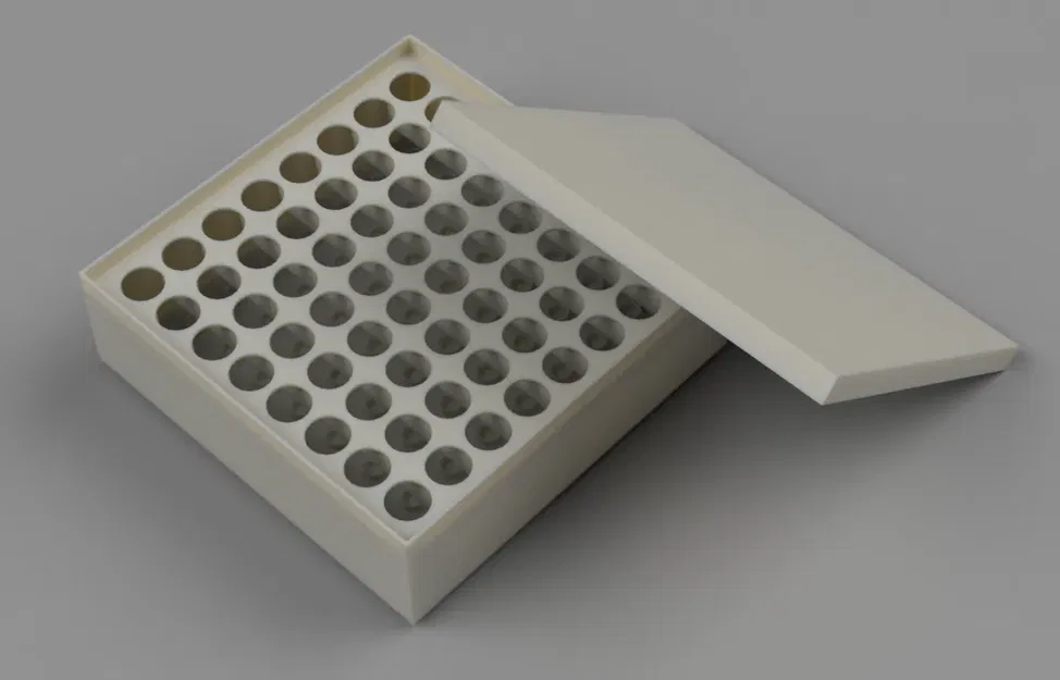 Giá đỡ và hộp đựng sơn cho chai 17ml - Image 2