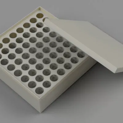 Giá đỡ và hộp đựng sơn cho chai 17ml