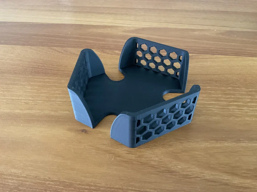 Giá đỡ đế lót ly NASA Chainmail Hex cho 4 ly - Image 3