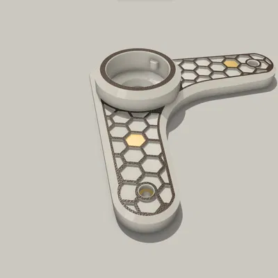 Giá đỡ cuộn bên cho máy in K1 với thiết kế tổ ong