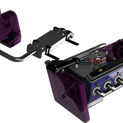 Nâng cấp động cơ V8 cho mô hình SETS 14 (Max Team) hộp số BeltDrive