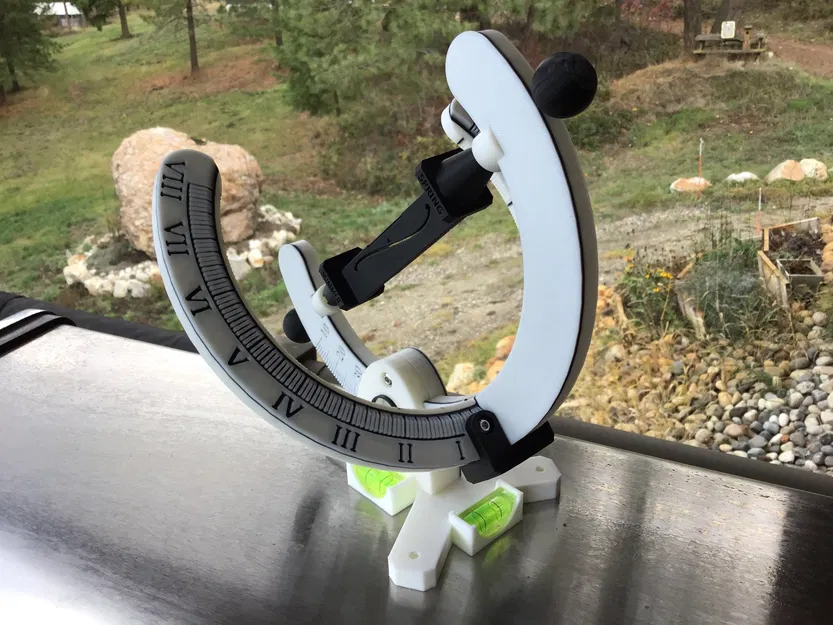 Đồng hồ mặt trời Schmoyer theo kiểu xích đạo và analemmatic - Image 1