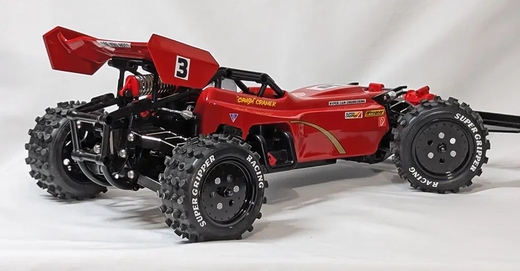 Thân xe và cánh thay thế cho TAMIYA Hotshot 1/10 - Image 4