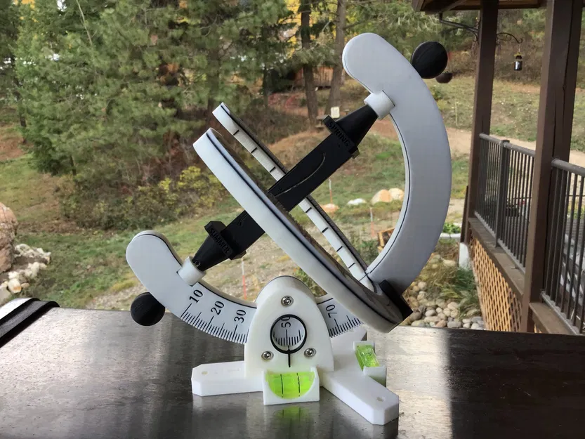 Đồng hồ mặt trời Schmoyer theo kiểu xích đạo và analemmatic - Image 6