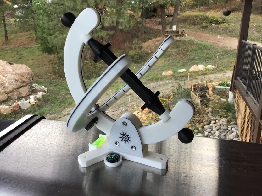 Đồng hồ mặt trời Schmoyer theo kiểu xích đạo và analemmatic - Image 7