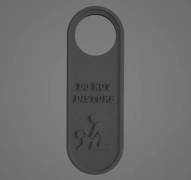 Móc treo cửa NSFW Do Not Disturb độc đáo - Image 3