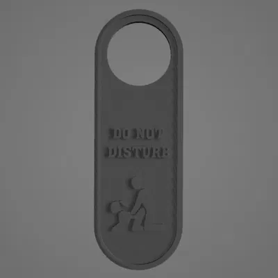 Móc treo cửa NSFW Do Not Disturb độc đáo