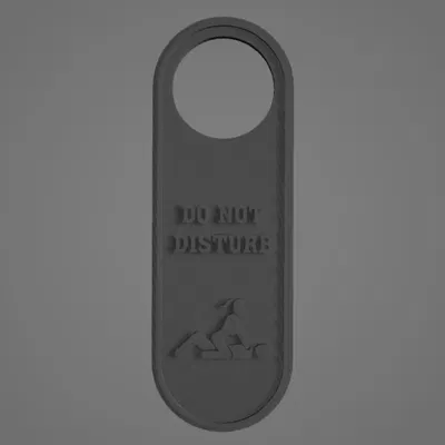 Móc treo cửa NSFW Do Not Disturb độc đáo