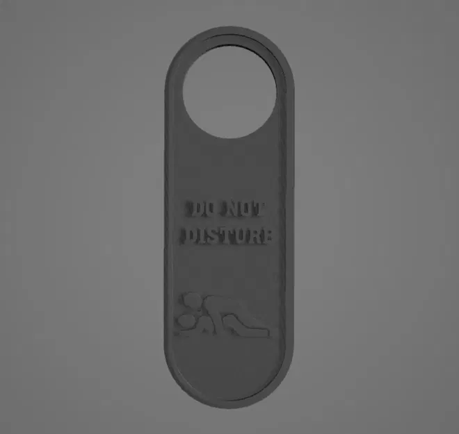 Móc treo cửa NSFW Do Not Disturb độc đáo - Image 5