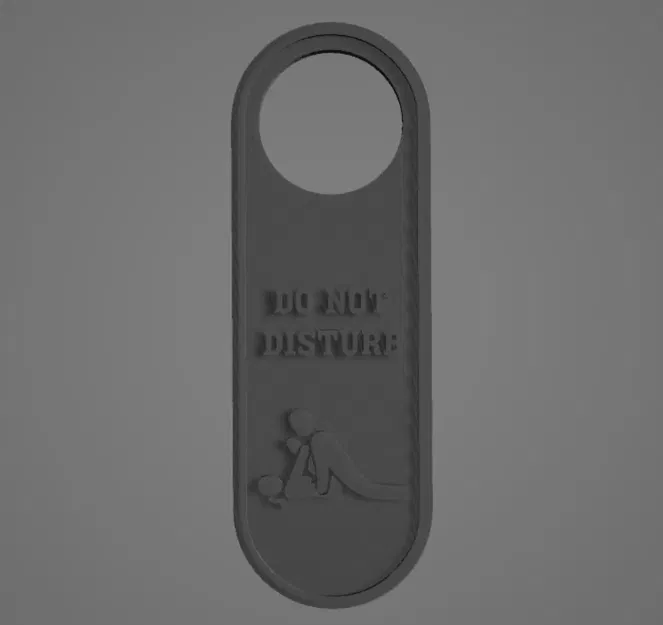 Móc treo cửa NSFW Do Not Disturb độc đáo - Image 6