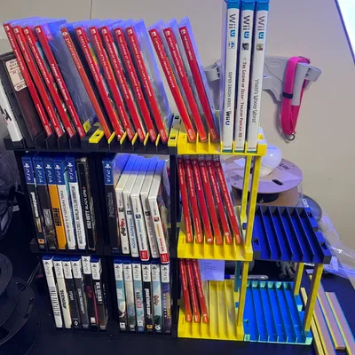 Giá đỡ lưu trữ DVD và trò chơi mô-đun 6 ngăn