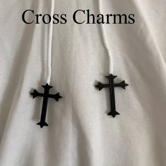 Mặt dây chuyền hình thánh giá phong cách emo - Image 1