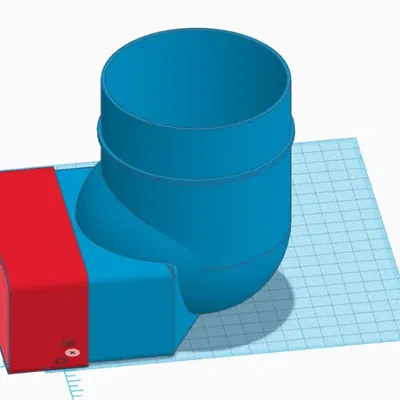 Bộ phận ống thông gió hình chữ nhật 110x55mm chuyển đổi san...