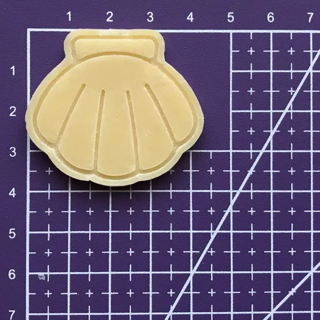 Khuôn cắt bánh quy hình sò điệp - Image 2